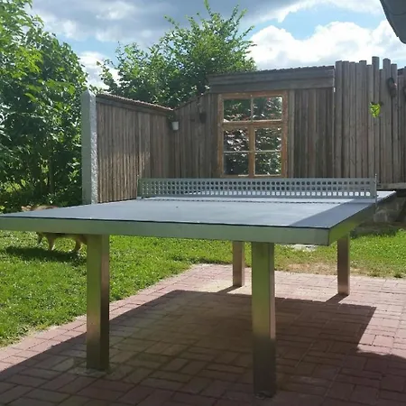 Prázdninový dům Komfortables Im Bayerischen Wald Am Alpakahof Mit Saunahaus
